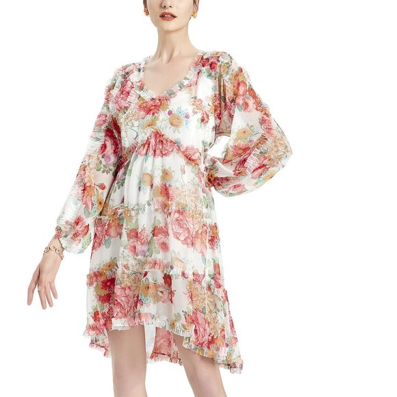 BURRYCO Dresses & Skirts - BURRYCO Silk-Blend Midi Dress